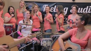 Enterrement de Vie de jeune fille Enregistrer une chanson - Feeling Studio Lille