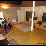 Cabine de prise de son Studio d'enregistrement Feeling Studio Lille