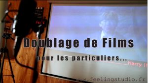 Activite Doublage de film en studio enregistrement professionnel Feeling Studio Lille