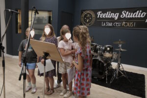anniversaire enfant enregistrer une chanson